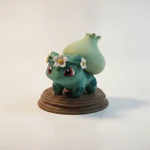 Cool Version Of Ivysaur Pokemon Figurine 3D Printable