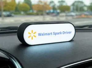 Walmart Spark Driver Lightbox or Walmart Spark Driver Presentation Sign LED Lightbox | Multicolor 3D Printable 3MF