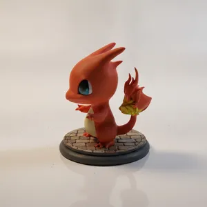 Cool Version Of Charizard Pokemon Figurine 3D Printable