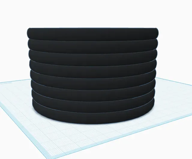 Flower Pot with rings