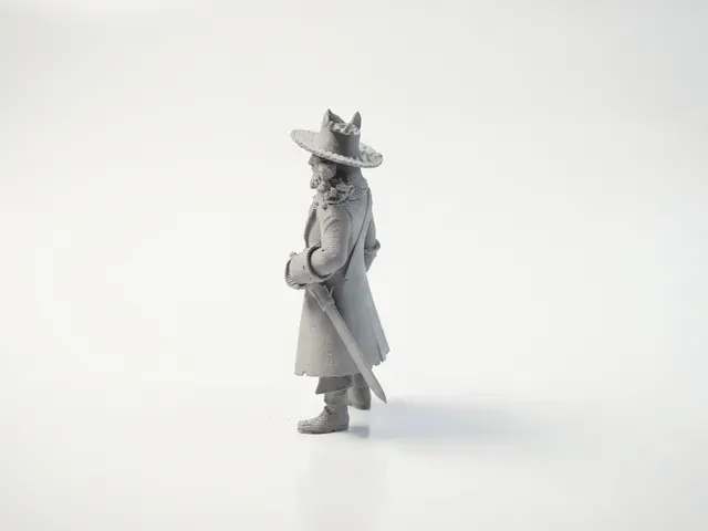 Barbosa Pirate Figurine Movies & TV 3D Printable — Фото 5 из 5