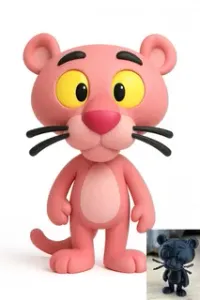 Chibi Pink Panther