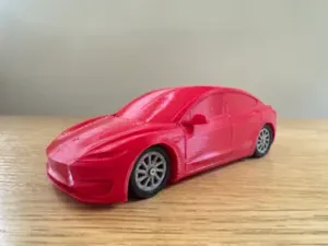Tesla Model 3 Performance 2024+ – Moving Wheels – 1:18 / 1:24 / 1:64