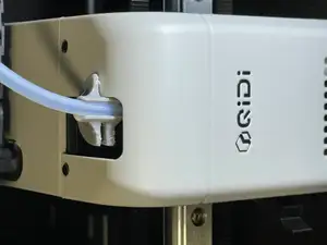 Qidi Q2 - PTFE-Stütze am Hotend