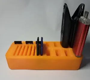 USB, SD & microSD Card Organizer – Compact Desk Holder
