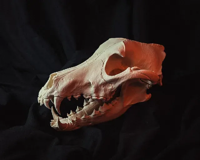 Wolf Skull (Canis Lupus)