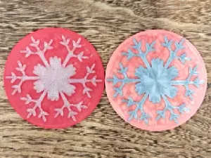 Snowflake Coaster 6