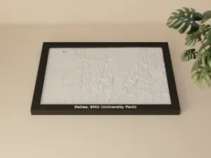 Dallas, SMU (University Park), United States - 3D Miniature