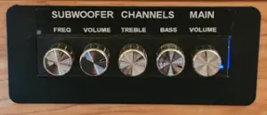 ZK-TB21 - 2.1 Channel Bluetooth Amplifier Housing