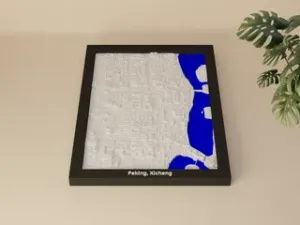 Peking, Xicheng, China - 3D Miniature