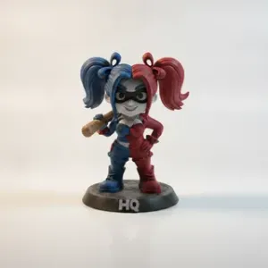 Female Harley Quinn Figurine 3D Printable