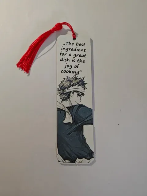 Soma Yukihira Hueforge Lesezeichen/Bookmark - Food Wars