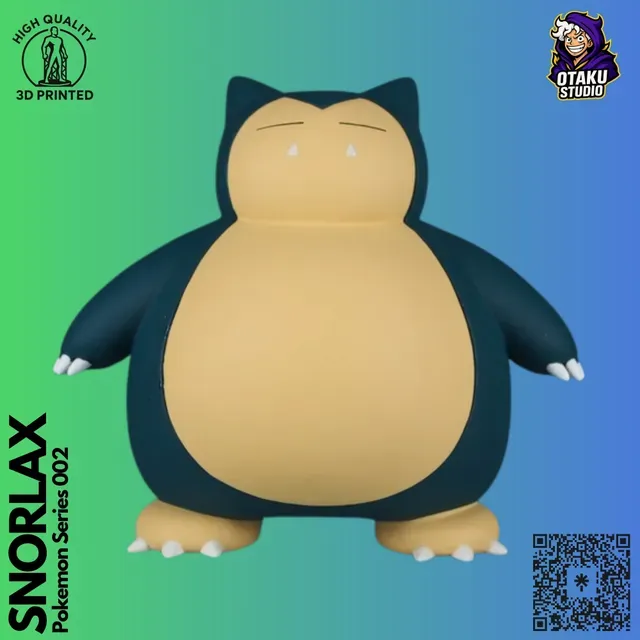 POKEMON SNORLAX 3D MODEL