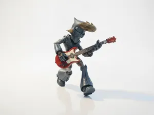 Robo Elvis Figurine Celebrity Musician 3D Printable