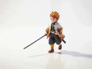 Demon Slayer Figurine Anime Collectible 3D Printable