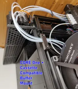 Adaptation of MMU3 Cassette Compatible Buffer for Prusa CORE One +
