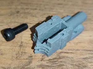 Snapmaker U1 - Revised Filament Path Extruder Cover (filament sensor housing).