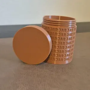 The Jar with Screw Cap – Printable Storage Container