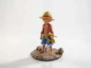 Luffy Figurine Anime Collectible 3D Printable