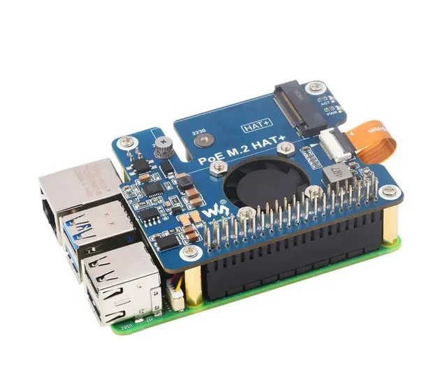 Raspberry Pi 5 with PoE M.2 HAT+ case VESA Standard 100mm — Фото 6 из 8
