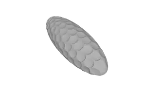 Dimpled Fishing Float • aerodynamic, golf, ball, bobber