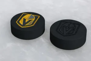 Vegas Golden Knights NHL Hockey Puck Logo