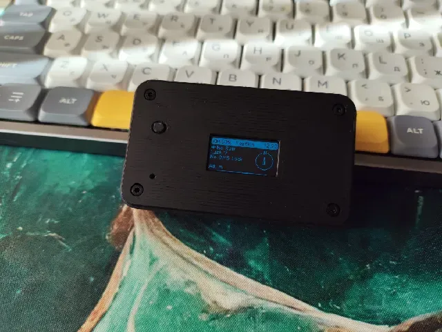 Compact case for Heltec v4 GPS Meshtastic node