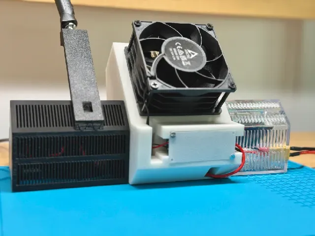 Tiny e-Lab Remix w/ HEPA Fume Extractor + XH-M609 — Image 3 of 6