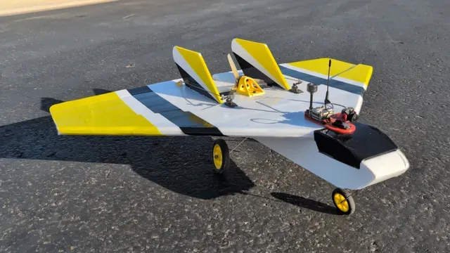 Mantaray 29 inch RC Airplane for FPV with Landing Gear