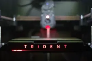 LED Progress Bar Bed Front Cover for Voron Trident (Standard Sizes)