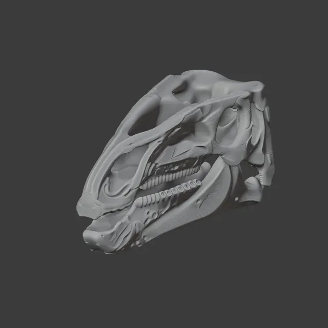 Batyrosaurus Skull — Фото 5 из 7