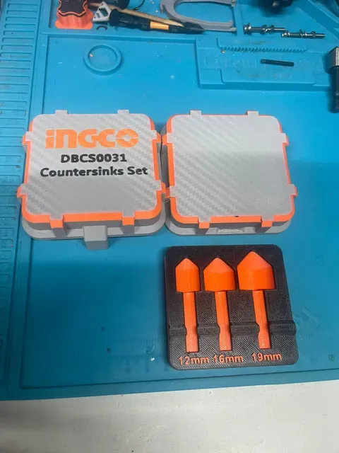 iNGCO DBCS0031 Countersink Set Rugged Box — Фото 8 из 13