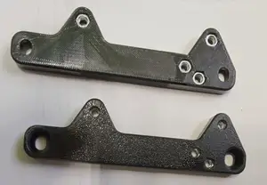 Adapter for the car registration plate