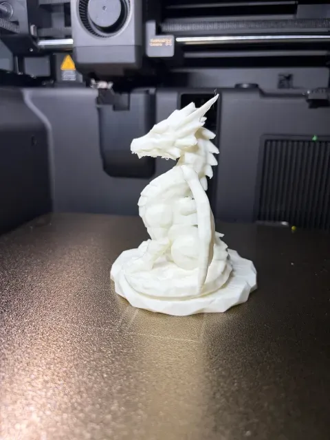 Majestic Low Poly Dragon Statue-Polygon Dragon — Фото 4 из 5