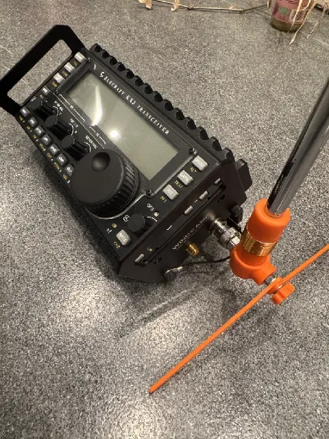 Base-loaded short Vertical Antenna for 20m