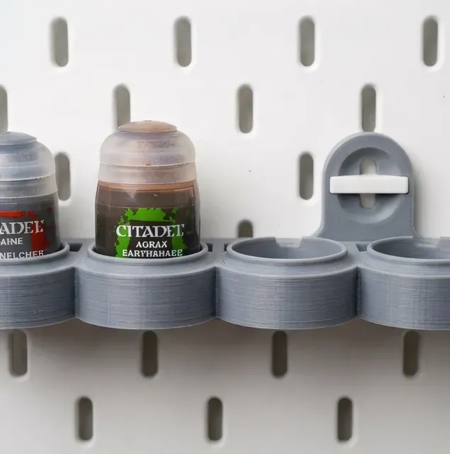 Skadis Dual Paint Holder: Citadel & Vallejo — Фото 2 из 3