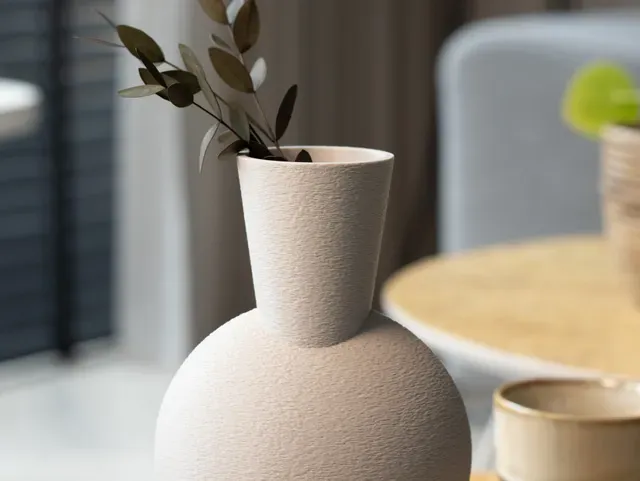 Vase CLEO - Sculptural Oval Vase — Фото 2 из 2