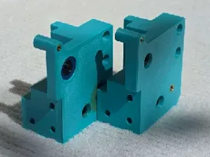 Ender 3 NG v1.2 bottom frame with stronger 22 mm Z drive bearing stops (for 2020 and 2040 extrusions)