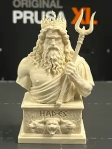 Hades Bust – Greek God of the Underworld Statue STL