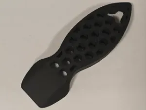 Ergonomic Bed Scraper | Honeycomb Grip