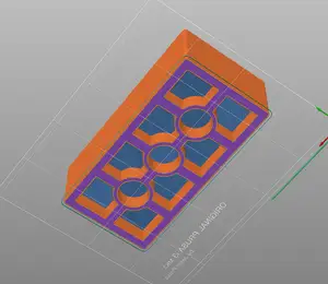 Scaleable 3D Printing optimized building blocks