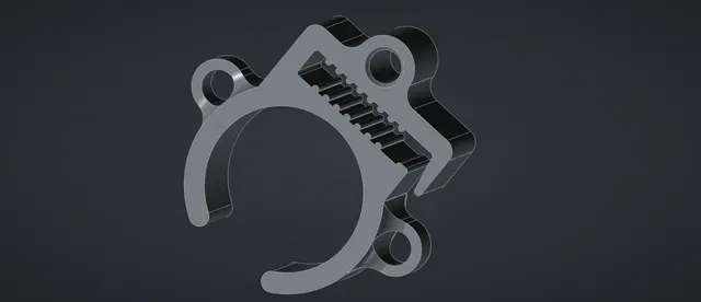 FLSun T1 Pro Hose Clip with mounting eyes