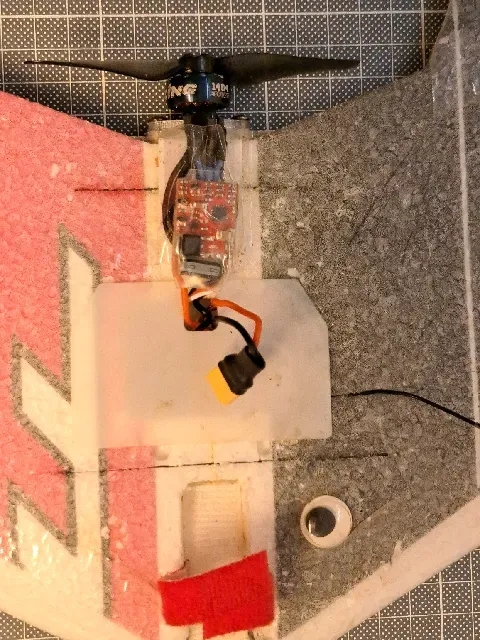 Brushless Motor Mount for Flying Wings (9x9mm or 12x12mm) — Image 6 of 6