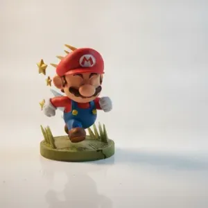 Mario Running Star Figurine 3D Printable