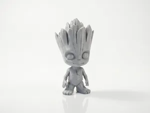 Baby Groot Figurine Chibi Cute 3D Printable