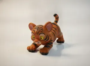 Cute Tiger Cub Playful