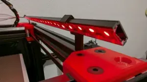 LED strip rail support for 3030 extrusion