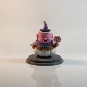 Chibi Majin Buu Fat Form From Dragon Ball Figurine 3D Printable