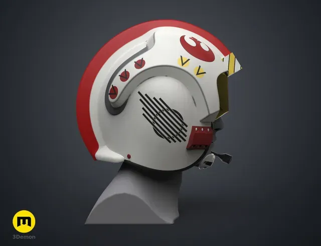 Luke Skywalker X-Wing Pilot Helmet - Star Wars — Image 4 of 19