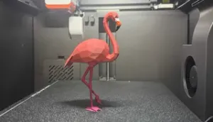 Low Poly Flamingo